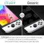 ivoler Pack de 4 Verre Trempé Compatible avec Nintendo Switch OLED Modèle 7 Pouces Modèle 2021, avec Kit Installation Offert, Fi