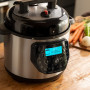 Cecotec Pot Programmable avec Tête Friteuse d'air et Balance GM H Deluxe Fry. Robot de Cuisine multifonction 6 litres, Couvercle