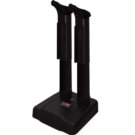 JobSite Séchoir à chaussures original - Le réchauffeur électrique sèche et désodorise - Ultra silencieux - Prise UK/EU Adaptateu