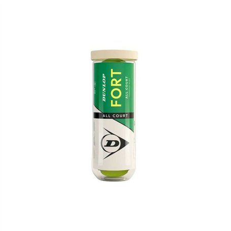 Balles de Tennis Dunlop D TB FORT ALL COURT TS 3 PET 601605 Jaune