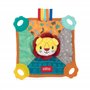 Nuby Doudou de Dentition en forme de Lion | Multiples surfaces | 3+ Mois