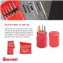 Starrett 565G Chasse-goupille 100 mm-4"/6 mm