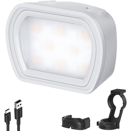 NEEWER Basics M21 Lampe supplémentaire magnétique Compatible avec DJI Osmo Pocket 3 Gimbal Cam Creator Combo