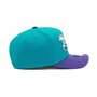 Mitchell & Ness Charlotte Hornets Team Two Tone Red Line Solid Flex Snapback Capsule Charlotte Hornets Team Two Tone Red Line So