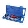 KATSU Kit d'Outils à Double évasement 10 Pièces Imperial Coupe-tubes Cuivre de Frein de Tuyau pour Tube en Cuivre Laiton Alumini