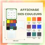 YPLUS Kit de peintures aquarelles : boîte de peinture à l'eau de qualité supérieure, kit parfait pour les débutants et les profe