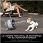 Shark FlexBreeze HydroGo, ventilateur brumisateur portable, rafraîchisseur d'air silencieux intérieur/extérieur, discret et dura