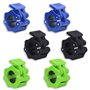 NEUSID Lot de 6 Collier Bague de Serrage Haltères de 30 mm - Verrouillage Rapide pour haltères - pour entraînement