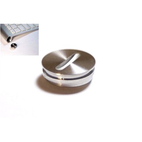 Couvercle de batterie de rechange en aluminium pour clavier Apple iMac G6 A1314 A1644 et Magic Trackpad A1339