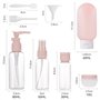 11 pcs Flacon Voyage kit(30/50/60/80 ML), Autorisé en cabine Avion - produits de toilette, petits pots de crème, flacons pulvéri