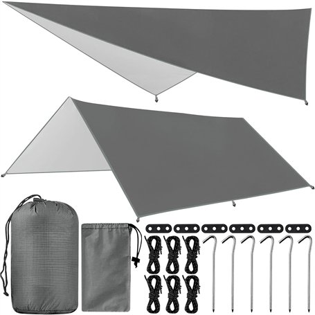 ZHHGOO 3x3M Camping Bâche