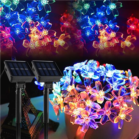 Vegena Guirlande Lumineuse Extérieure Solaire