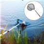 Épuisette de pêche télescopique pliable de 150 cm avec sac de rangement, longueur réglable, épuisette de pêche en nylon durable 