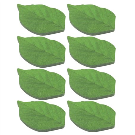 8 Blocs-Notes Simulés De Feuilles D'Arbre