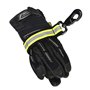 Woomty Robuste Réfléchissant Pompier Aiguillage Gear Gant Sangle avec Agrafe