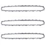Maxentico Lot de 3 Chaînes pour Tronçonneuses