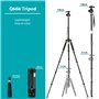 Trépied 2 en 1 pour Appareil Photo Canon Nikon Sony Panasonic DS