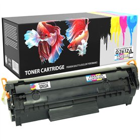 Prestige Cartridge Q2612A 12A Compatible Cartouche de Toner pour HP LaserJet M1319F MFP M1005 MFP 1015 1020 Plus 3015 Canon LBP-