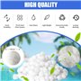 NINGESHOP Balle Filtrante Piscine,700g Boules de Filtre de Piscine pour Systèmes de Filtre a Sable Piscine Remplacer 25 kg de Sa