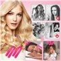 Ensemble de bigoudis sans chaleur, Boucle Sans Chaleur, Ensemble de bigoudis sans chaleur, Doux Heatless Hair Curlers pour Dormi