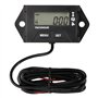 Yooreal Compteur d'heures d'entretien numérique Tachymètre pour petit moteur à essence 2 ou 4 temps Générateur de tracteur de pe