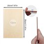 12 Feuilles de Bois de Balsa 300 * 200 * 2mm Contreplaqué non Fini Minces de Bois de Balsa planches en bois pour travaux manuels