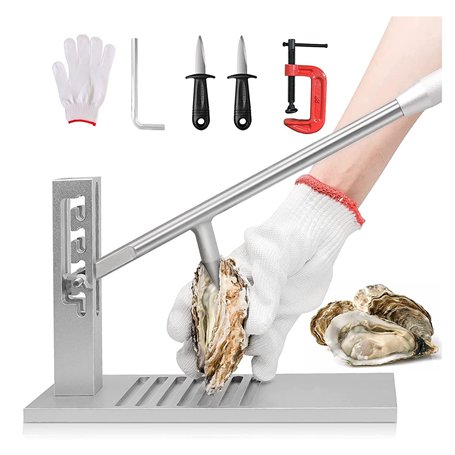 Buttwo Oyster Opener Set en acier inoxydable