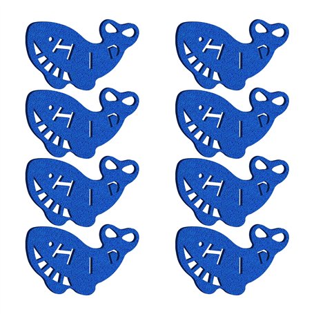 HIDAMAZY Lot de 8 balles anti-peluches réutilisables pour le linge