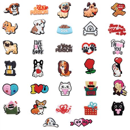 ZBHDEYG 32 Pièces De Décorations De Chaussures D'Animaux