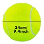 SZCXDKJ Balle de tennis surdimensionnée de 24.1 cm pour enfants et adultes,Balle de tennis amusante pour animal domestique,Pour
