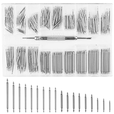 REBECASKYENS Lot de 360 barrettes à ressort pour bracelet de montre