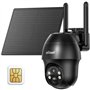 ieGeek 4G LTE Camera de Surveillance Exterieur sans Fil