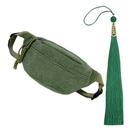 Sac Ceinture Femme en Velours Côtelé