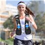 Gilet Hydratation Running Femme et Homme, Léger et Réfléchissant Gilet de Course, Gilet d'Hydratation Trail Running avec 6 Poche