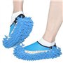 chaussons mop,5 Paires Multifonction Microfibre Poussière Mop Chaussures Chaussons De Nettoyage Pour La Maison, 5 Couleurs