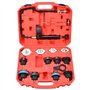 Zoomtools 15 pièces Kit de testeur de Pression de radiateur de système de Refroidissement Automobile