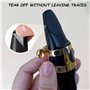 Lot de 32 coussinets d'embouchure en silicone pour saxophone - Accessoire de clarinette - Coussinets d'embout buccal durables -