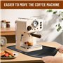 Tapvai Tapis pour Machine à Café en Silicone 48x30cm - Anti-débordement, Imperméable et Antidérapant, Compatible avec De'Longhi/