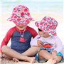 Chapeau De Fleur Pour Enfants 1 Pièce Et Lunettes De Soleil Pour Enfants 1 Pièce, Chapeau De Seau De Protection Solaire, Chapeau