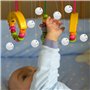 36 Pièces Boules De Hochet Pour Enfants, 1 Sac De Rangement Transparent, Boules De Hochet Pour Bébé, Matériel De Remplissage De