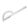Goniomètre en acier Inoxydable, Inoxydable acier Rapporteur Chercheur Goniomètre à Rapporteur, 15 Cm Règle 180 degrés Outil de M
