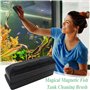 RHQFDM Aquarium Verre Brosse magnétique Forte Nettoyeur de vitre magnétique pour algues Nettoyeur de vitre magnétique pour Aquar