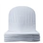 20 Pièce Chapeau de Chef de Cuisine Réglable Toque de Chef Unisex Chapeau de Travail pour Restaurants