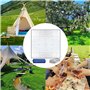 Jiavlyx 200 * 200cm Tapis De Sol Isolant en Aluminium, Tapis De Camping, Tapis Isolant Camping, Tapis Isolant Camping, Tapis Iso