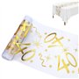 Chemin de Table Anniversaire 40 Ans
