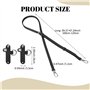 Sangle de Rechange en Cuir pour Sac à Main à Bandoulière Longue et Réglable