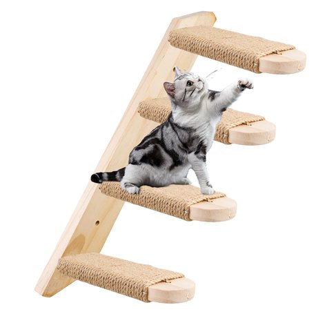 Behogan Escalier mural pour chat