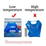 Sac d'eau pliable, 2 récipients d'eau pliables de 10 litres, sac à eau portable pliable, adapté pour les activités de plein air 