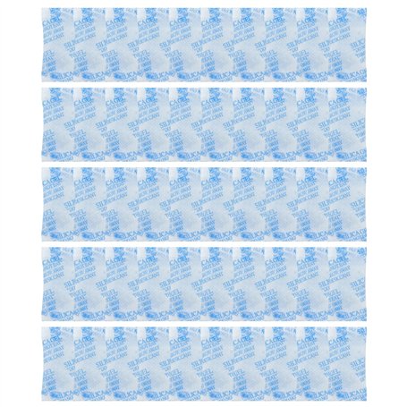 50 Pcs Sachets DéShydratants Absorbeur d'humidité?Transparent Gel de Silice Déshydratant?pour VêTements Produits électroniques