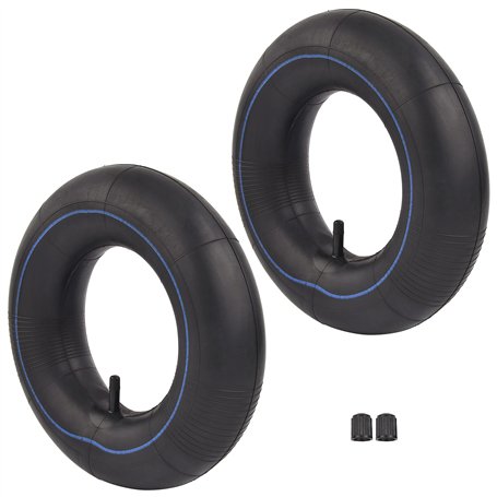 Chambres à air 3.50/4.00-6 Chambre a air brouette 4.10/3.50-6 (2 Pièces) avec Tige de Valve Droite Tige de Valve TR13 remplacer